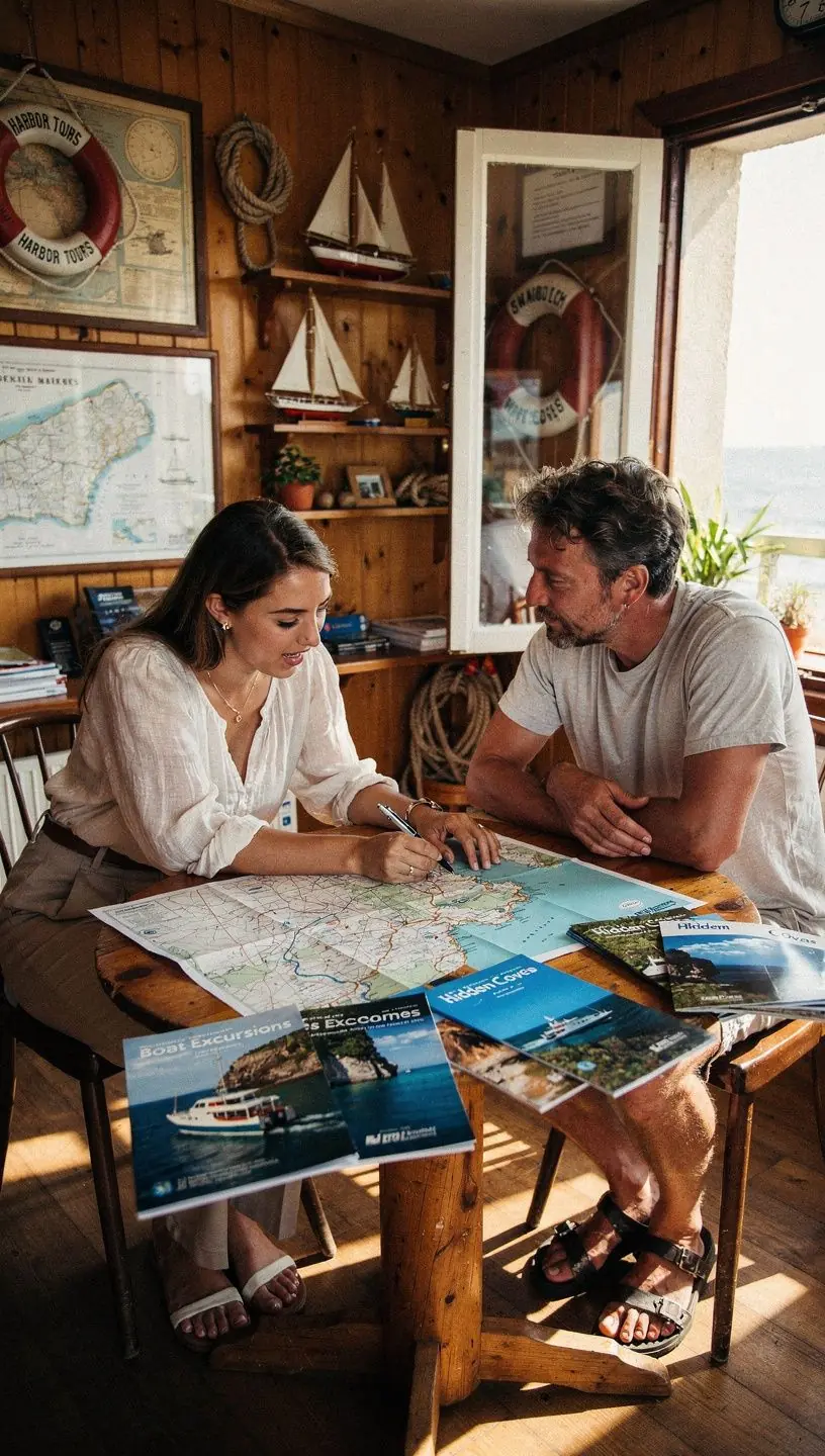 Regulamentações locais influenciando operadores de excursões marítimas.